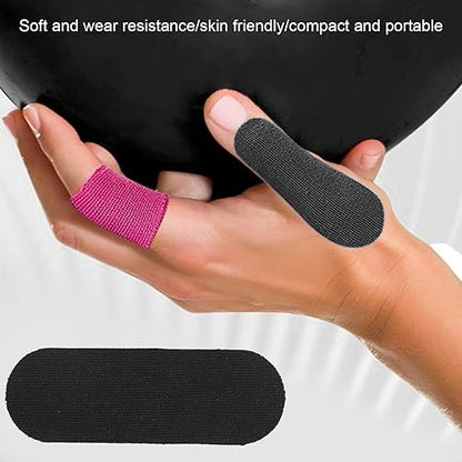 10 Pairs Finger Tape for BJJ, Bouldering, Athletic Finger Pre Cut Fixing Stretch Hydrocolloid Tape for Volleyball Climbing Basketball