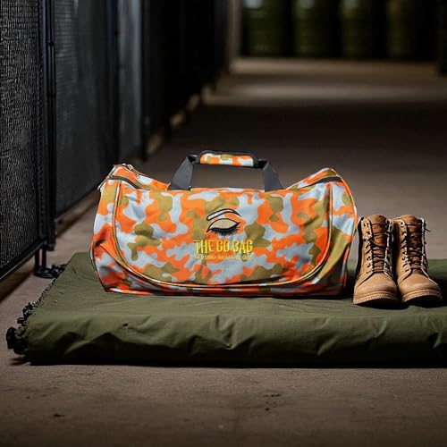 Beyond Shadow Ops™ The Go Bag – Gym & Travel Duffle with Waterproof Pocket, Multi-Pocket Storage & Adjustable Strap