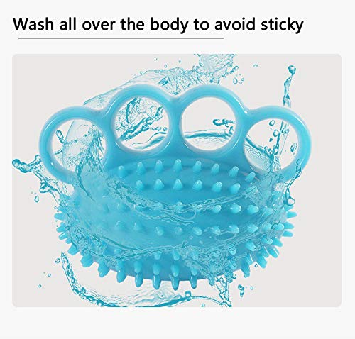 Techlove Four Finger Grip Ball, Palm Massage, Bump Stimulation, Hand Grip Exercise, Strength Recovery