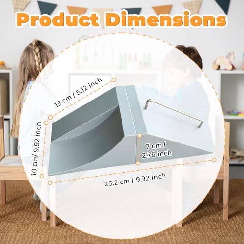 Simhoa Finger Skateboard Ramp, Mini Fingerboard Ramp, Plastic Skateboard Obstacle, Training Props for Finger Skill Development, Desk Skatepark Toy & Gift for Kids Teens Fingerboard Players, Ramp - size: Ramp
