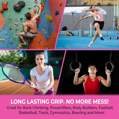 Pink Liquid Chalk, Sweat Resistant for All Activities
