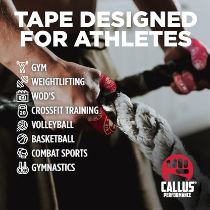 6 Rolls of Pre-Cut Athletic Tape - Protect Your Fingers & Your Thumb
