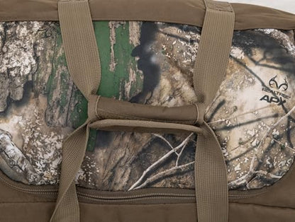 ALPS OutdoorZ High Caliber Duffel, Durable Camo Travel Overnight Bag - color: Realtree APX, size: Standard