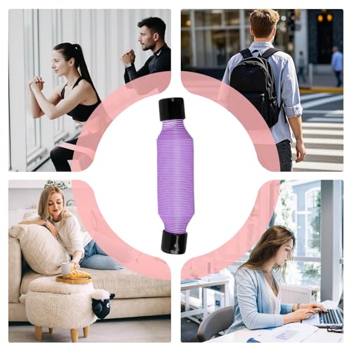 Grip Exerciser Spring Hand Exerciser | Finger Spring Grip Trainer for Home Gym Office Athletic Practice Workout Climbing - color: Violet