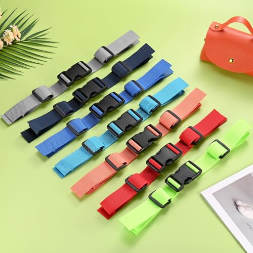 Backpack Chest Strap Adjustable Sternum Straps Use for Backpack Replacement & Hiking & Jogging - color: Black & Red