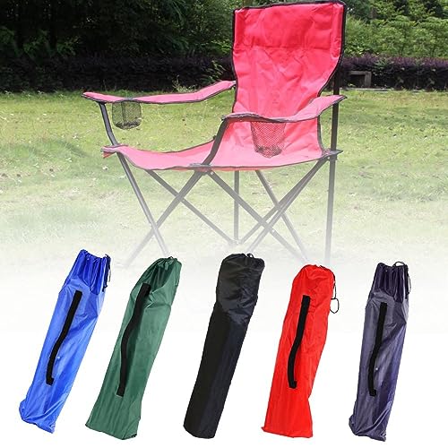 TOOYFUL Camping Chair Bag Folding Chair Carry Bag Sundries Pouch Lawn Chair Organizer Recliner Storage Bag for Backpacking Travel Survival Home BBQ, Green