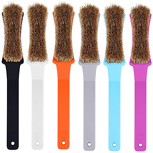 TWO STONES Bouldering Brush with Thick Ultra Durable Boar's Hair Bristles,Perfect Rock Climbing Brushes for Rock Climbing Holds on Climbing Wall as Climbing Chalk Brush Indoor or Outdoor - color: Mixed 6 Colors