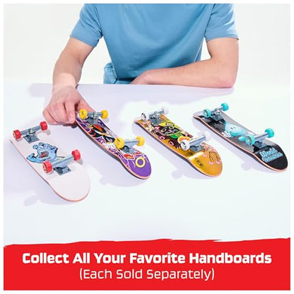TECH DECK World Industries Handboard, Authentic Mini Skateboard | 9x Larger than a Fingerboard, Hands Only, Authentic Graphics, Die-Cast Trucks, Skateboard Gifts for Kids & Collectors Ages 6+