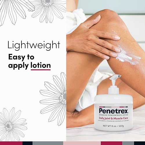 Penetrex Joint & Muscle Care Lotion – Soothing Botanical Formula with Arnica, Vitamin B6 & MSM – Lightweight Easy to Apply Lotion - Fresh Disappearing Scent - for Everyday Movement Support - size: 8 Ounce Pump