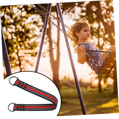 YARNOW 2pcs Heavy-Duty Strap for Tree Aerial Fitness Long Metal Buckle for Outdoor Use