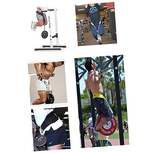 GALPADA Weight Lifting Dip Belt with Chain Adjustable Neoprene Support for Bodybuilding and Powerlifting Suitable for Men and Women in Gym and Fitness Training