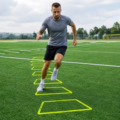 Agility Training Rings, for Footwork Speed Training, Workout Rings with Carrying Bag