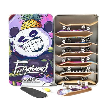 12 PCS Pro 32mm Fingerboard Wooden Board Professional Mini Finger Skateboard Set of 12 - color: 12pcs