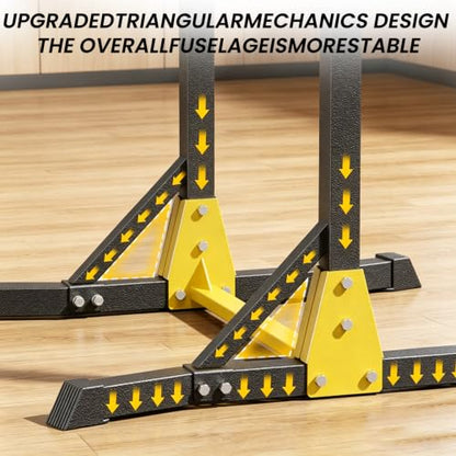 Pull Up Bar Free Standing Portable Pull Up Stand, 11 Gears Height Adjustable, 400 LBS Capacity, Outdoor Pullup Bar Station for Home Gym, Black