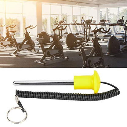 Weight Stack Pin, Universal Magnetic Weight Machine Pin Replacement with Pull Rope for Home Gym Strength Training Fitness Equipment