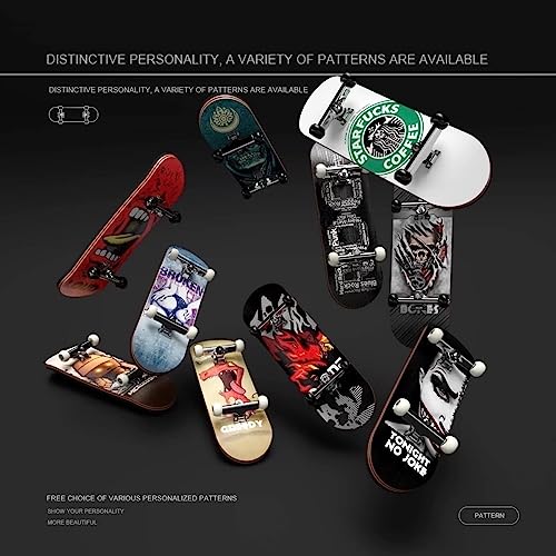 Lently Wood Fingerboards, Mini Fingerboards, 99mmL*29mmW (Big Mouth Cute Dragon) (Angry Shouts) - color: Angry Shouts
