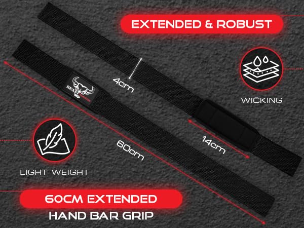 BEAST RAGE Lifting Wrist Straps for Weightlifting, Straps Gym Grip Power Workouts Lifting Straps Padded Neoprene & Premium Cotton Men Women, Deadlift Bodybuilding Exercise Lifting Straps - color: White Gel