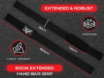 BEAST RAGE Lifting Wrist Straps for Weightlifting, Straps Gym Grip Power Workouts Lifting Straps Padded Neoprene & Premium Cotton Men Women, Deadlift Bodybuilding Exercise Lifting Straps - color: White Gel
