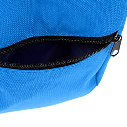 2 Pieces Blue + Red Waterproof Anti-slip Rock Climbers Climbing Caving Bouldering Chalk Bag Storage with Adjustable Waist Belt