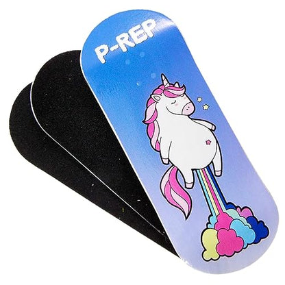P-REP V2 Performance Complete Wooden Fingerboard 34mm - Smell the Rainbow - color: Smell the Rainbow