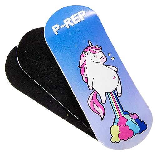 P-REP V2 Performance Complete Wooden Fingerboard 34mm - Smell the Rainbow - color: Smell the Rainbow