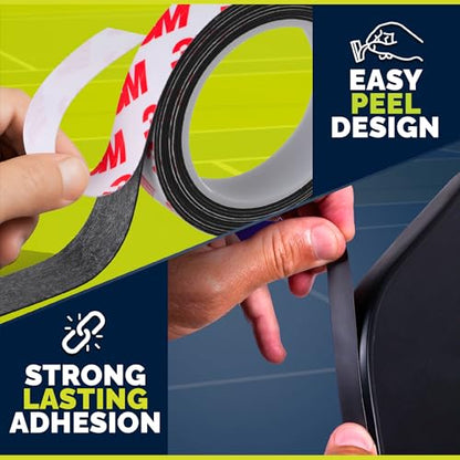 PRO-Grade Weighted Tungsten Tape for Pickleball Paddles, Tennis Rackets or Golf Clubs | Non-Toxic | 60inches - size: 1 Gram Per Inch