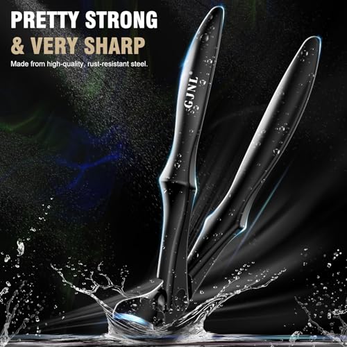 Toenail Clippers for Seniors Thick Toenails, 2026 Upgrade Angled Nail Clipper for Seniors, Toe Nail Clippers for Men with Wide Jaw Opening, Sharp Heavy Duty Fingernail Clipper Cutter with Long Handled - style: Grey Angled Nail Clippers