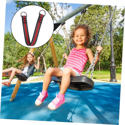 BESPORTBLE 2pcs Swing Strap Heavy Duty Lashing Safety Cinch Straps for Hammocks Swing Sets Connector Gym Equipment