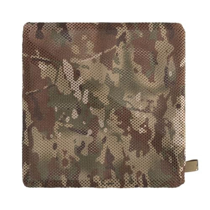 Tactical Mesh Pouch Insert, Modular Utility Admin Pockets Travel Organizer EDC Zipper Pouch 6X12,12X12 - color: CP, size: 12"x12"