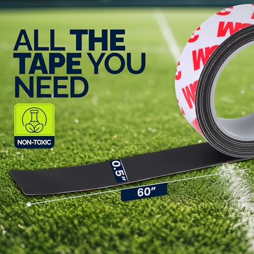 PRO-Grade Weighted Tungsten Tape for Pickleball Paddles, Tennis Rackets or Golf Clubs | Non-Toxic | 60inches - size: 1 Gram Per Inch