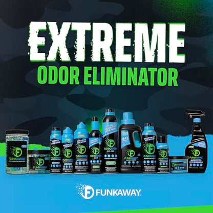 FunkAway Extreme Military Grade Odor Eliminating AeroSpray, 6 oz., Odor Eliminating Spray Designed for First Responders, Removes Sweaty, Musty, Smoke and Pet Odors