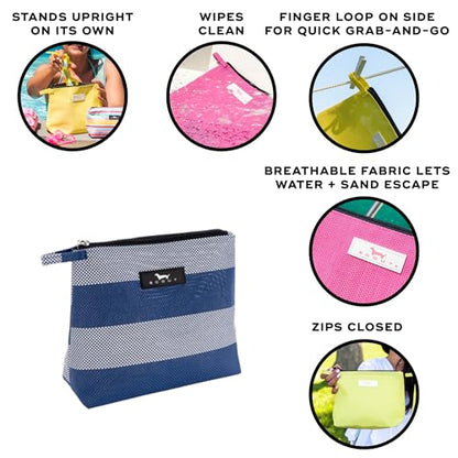 SCOUT Go Getter Pouch, Breathable Water-Resistant Fabric, Convenient Finger Loop - color: Nassau Navy
