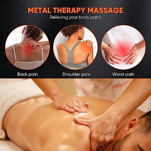 ONUEMP Stainless Steel Massage Roller for Ice Body Sculpting, Maderoterapia Kit Colombiana Professional, Cellulite Massager Roller, Lymphatic Drainage Massager, Cellulite Remover for Leg Back - size: Roller Stick