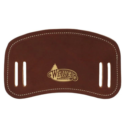 Weaver Arborist Leather Shoulder Pad for Comfort Plus Suspenders | Felt Lining for Cushioned Carry Comfort, Weather-Resistant Latigo Construction for Secure Positioning During Use, Brown