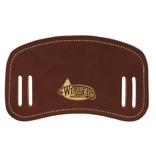 Weaver Arborist Leather Shoulder Pad for Comfort Plus Suspenders | Felt Lining for Cushioned Carry Comfort, Weather-Resistant Latigo Construction for Secure Positioning During Use, Brown