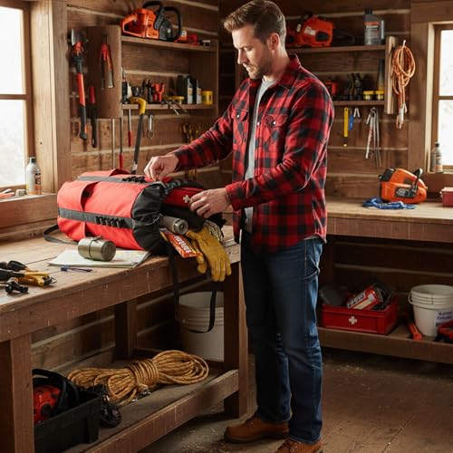 Arborist Rope Storage Bag 30l Tree Rock Climbing Rope Arborist Equipment Bucket Backpack Waterproof Throw Line Bag Large Capacity with Side Storage Pockets Tough Rock and Tree Climbing Gear