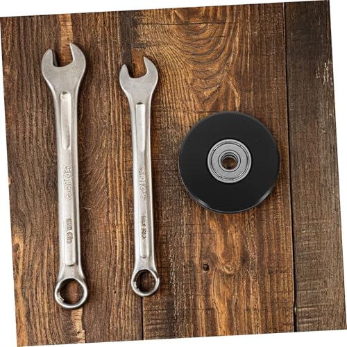 Gym Cable Pulley System Heavy-Duty Aluminum Pulley Wheel U-Groove Double Bearing Silent for Fitness Equipment