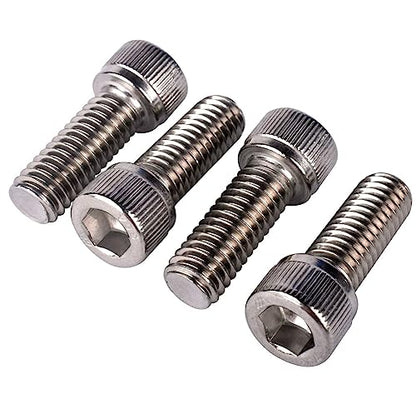 1/4-20 x 1-1/4" Allen Hex Socket Head Screw Bolt, 304 Stainless Steel 18-8, UNC Machine Full Thread, Pack of 20 - size: 1/4-20 x 1-1/4" (20 PCS)