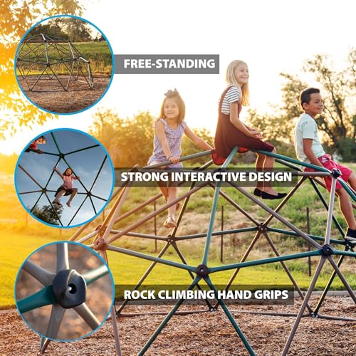 Lifetime Geometric Dome Climber Play Center - Climbing Dome Jungle Gym