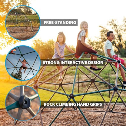 Lifetime Geometric Dome Climber Play Center - Climbing Dome Jungle Gym