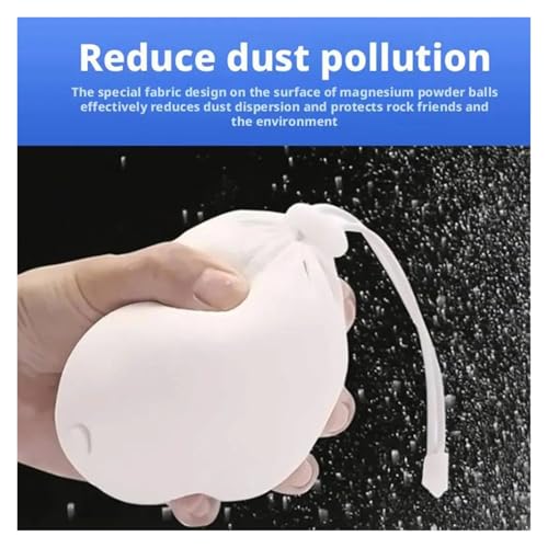 12 Pcs Sport Chalk Magnesium Ball Fitness Gym Weightlifting Barbell Rock Climbing Trainer Anti-skid Non-slip Dry Powder