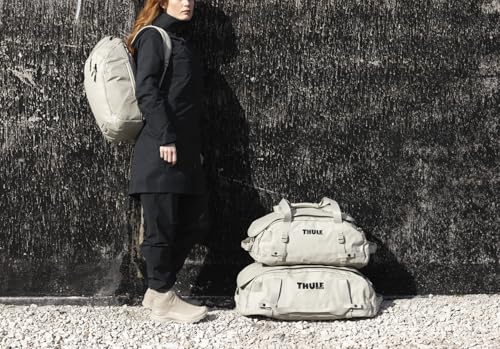 Thule Chasm Duffel bag, Weather-resistant materials, Easy packing, Converts to backpack, Internal pockets, Travel-ready - color: SOFT SAND, size: 70L