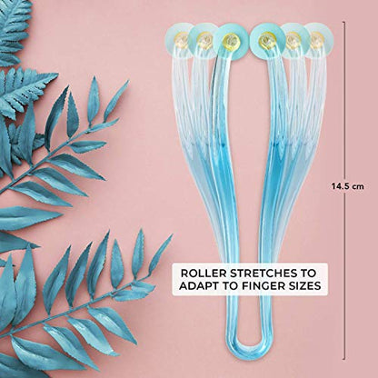 Lindo FingerCare Massager Finger Massage System | Includes One Finger Roller, Two Massage Rings, Joint Care