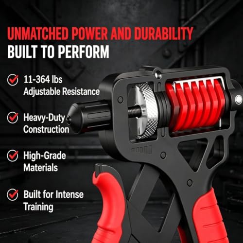 Ergonomic Adjustable H-Grip Hand Trainer, Forearm Strengthener with Counter and Non-Slip Handles, Grip Strength Trainer, Forearm Exerciser, Forearm Strengthener with Counter, Can Strengthen - color: Mix 2Pcs