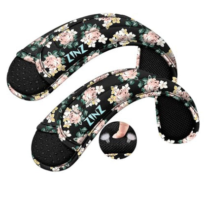 ZINZ 2-Pack Universal Shoulder Pad with Ultra thick Cushion for Bag Luggage Bag Crossbody, Plus Long & Anti-Slip & Breathable,Dark Rose-2Pack - color: Dark Rose-2pack