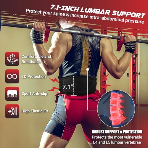 3-in-1 Weighted Pull Up Belt, Weight Lifting Dip Belt with 40.6 IN Chain & Self Locking, Weighted Gym Belt for Pull Up, Squat, Powerlifting & Deadlift, Capacity Up to 350 LBS - size: Large(37-42''/93-106CM)