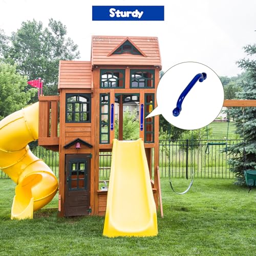 RedSwing Playground Accessories，Backyard Swing Set Pirate Plastic Playground Equipment Set with Ship Wheel, Telescope, Telephone，Rock Climbing Holds and Safety Handles for Outdoor Playhouse Treehouse