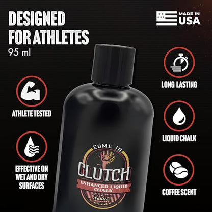 STYK Vaulter Magazine - Enhanced Liquid Chalk, No Mess, Work Out Chalk, Grip Boost, for Weightlifting, Gymnastics, Rock Climbing, Bodybuilding, Pole Vault, Crossfit, and More, Liquid Hand Chalk - style: 95ml Scented