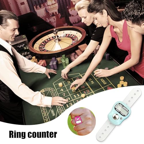 Clickers for Counting Resettable Number Lap Compact Mechanical Clicker | Hand Tally Counter for Golf Strokes Scorekeeping Crochet Loop Counting Knitting Row Tracking Coaching Training Lap Timing