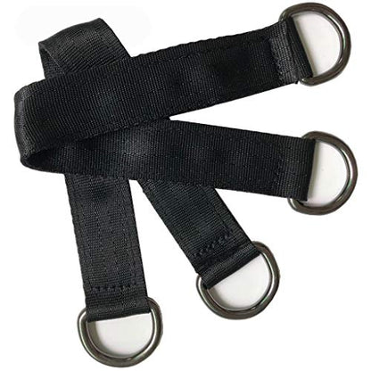 Tree Swing Straps, 25cm / 9.8inches Heavy Duty Hanging Kit Holds 440 lbs Perfect for Swing Seat, Hammock, Plank - color: 25cm straps